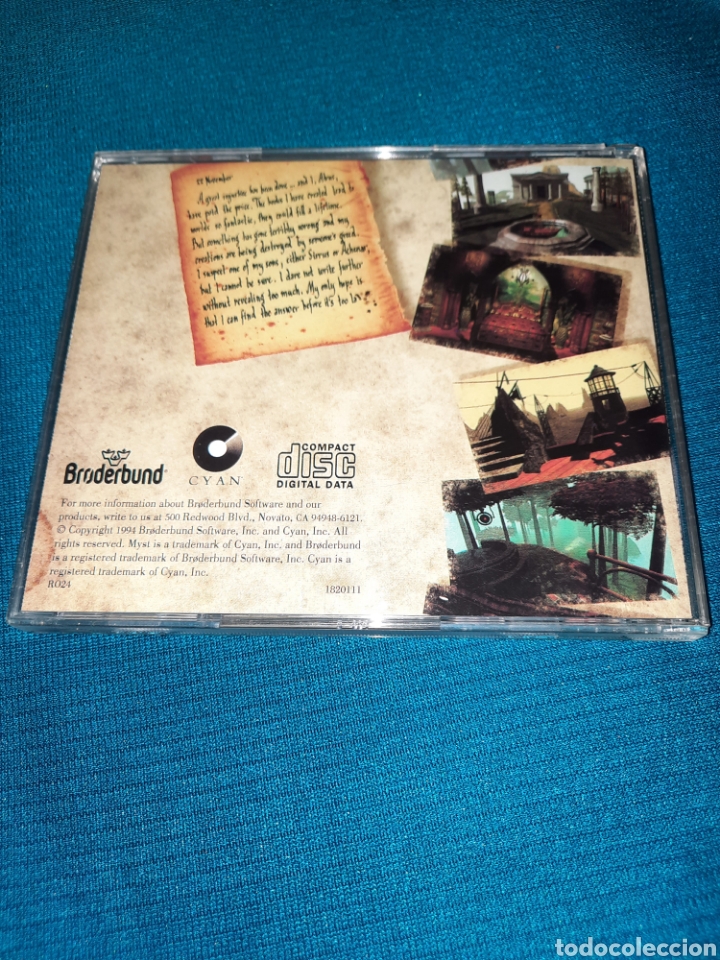 Videojuegos y consolas: JUEGO PC CD-ROM MYST. 1994 - Foto 2