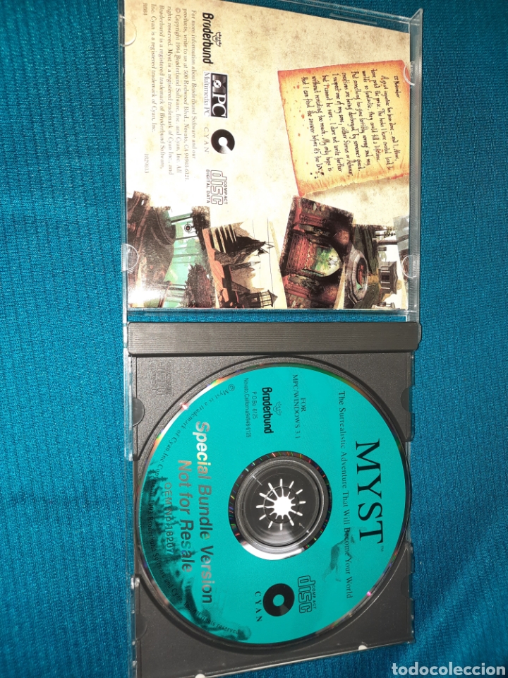 Videojuegos y consolas: JUEGO PC CD-ROM MYST. 1994 - Foto 3