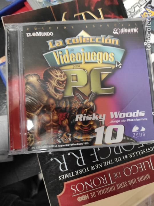 Videojuegos y consolas: Risky woods pc juego de plataformas dinamic - Foto 1