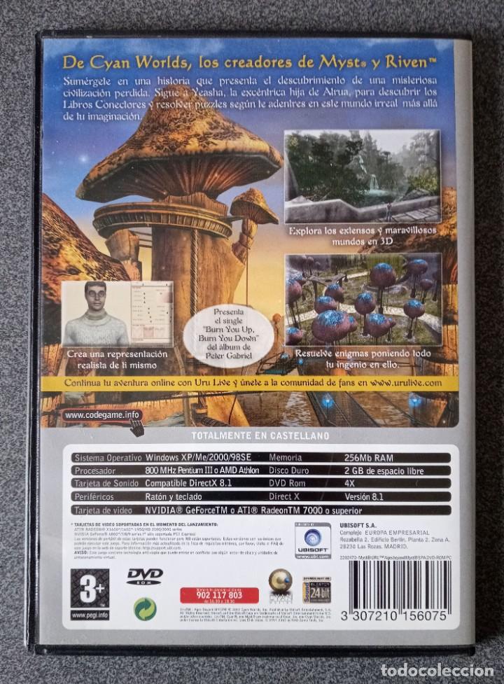 Videojuegos y consolas: Juego Pc Myst Uru - Foto 4