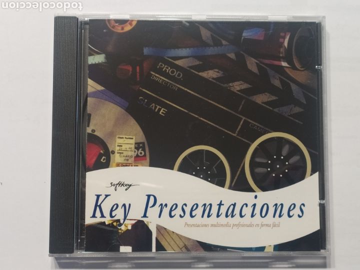 Videojuegos y consolas: CD ROM ORIGINAL - KEY PRESENTACIONES - PROGRAMA PARA HACER PRESENTACIONES MULTIMEDIA - Foto 1