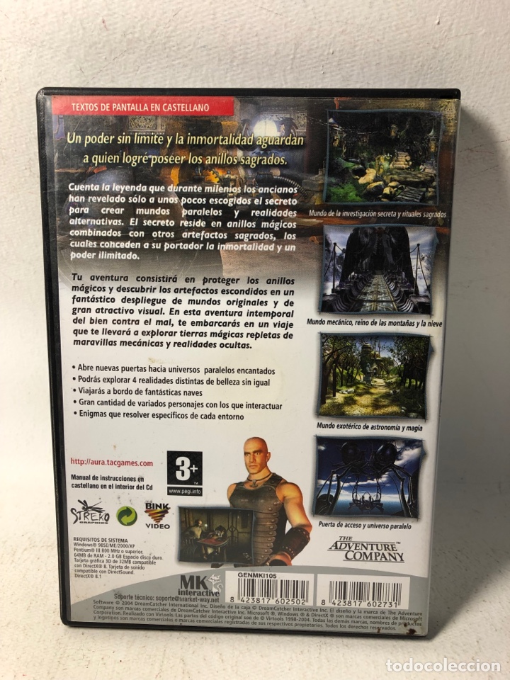 Videojuegos y consolas: JUEGO PC ● AURA ● MK INTERACTIVE ● - Foto 2