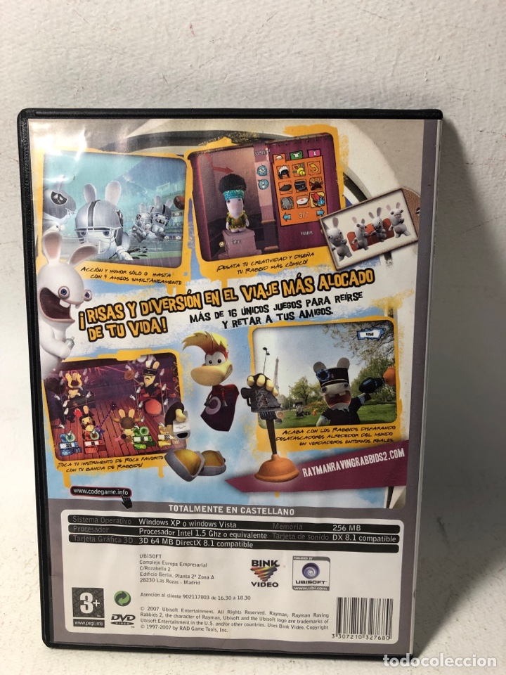 Videojuegos y consolas: JUEGO PC ● RAYMAN ● RAVING RABBIDS 2 - Foto 2