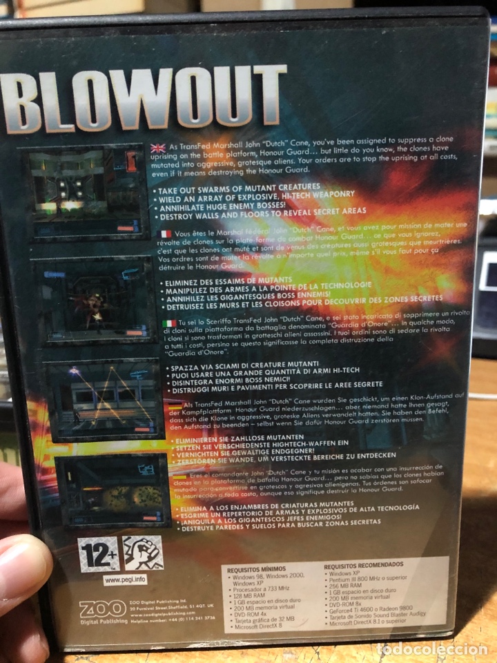 Videojuegos y consolas: JUEGO PC ● BLOWOUT ● - Foto 2