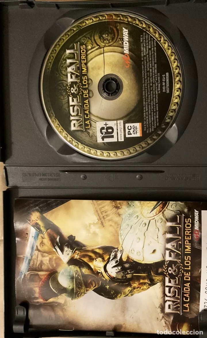 Videojuegos y consolas: RISE & FALL La ca&iacute;da de los imperios,VIRGIN, INTEGRA EN ESPA&Ntilde;OL, PC DVD - Foto 4