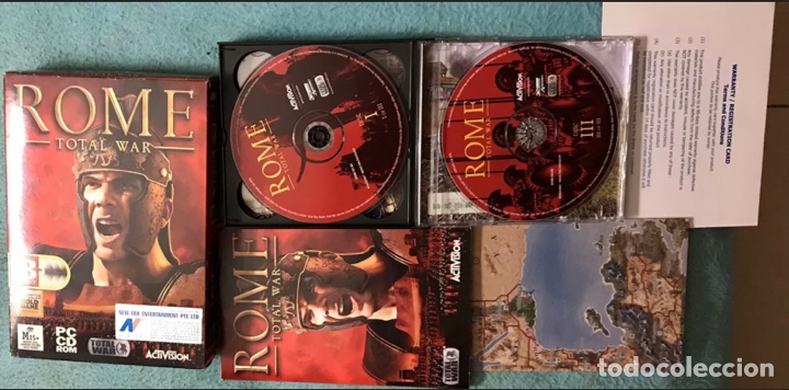 Videojuegos y consolas: ROME TOTAL WAR VERSION ORIGINAL MADE IN AUSTRALIA 3 CD Rom - Foto 3