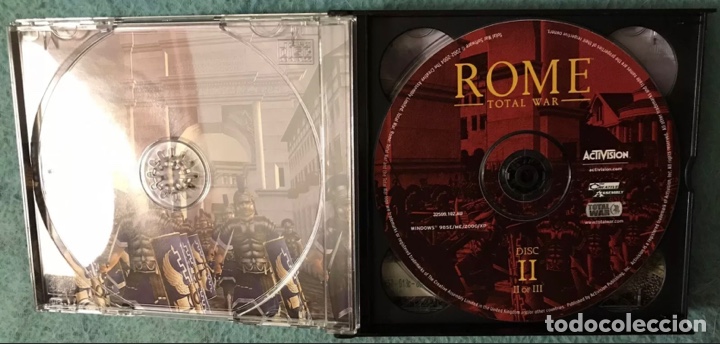 Videojuegos y consolas: ROME TOTAL WAR VERSION ORIGINAL MADE IN AUSTRALIA 3 CD Rom - Foto 4