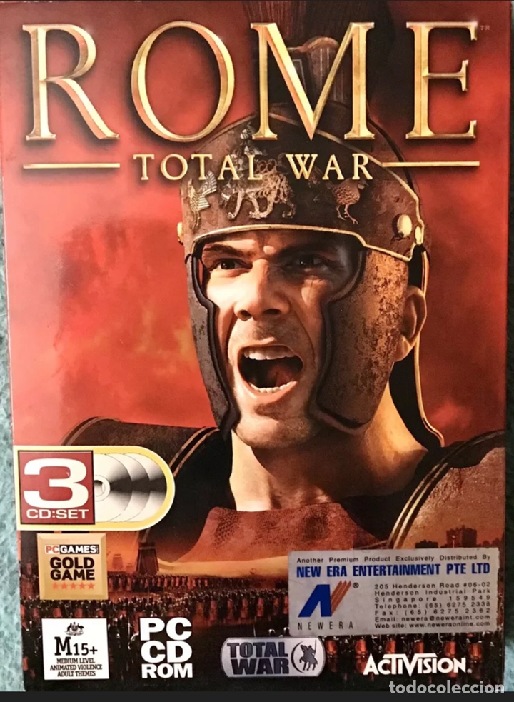 Videojuegos y consolas: ROME TOTAL WAR VERSION ORIGINAL MADE IN AUSTRALIA 3 CD Rom - Foto 1