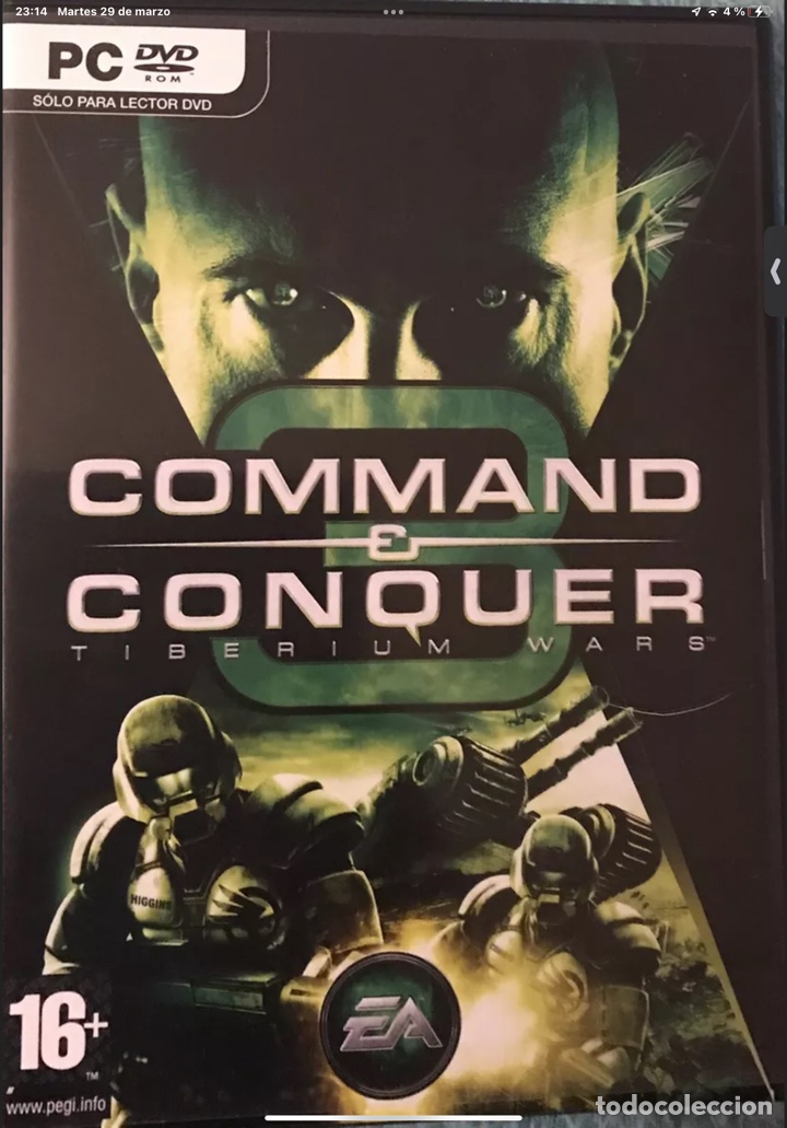 Videojuegos y consolas: Command & Conquer 3 : Tiberium Wars // PC DVD-ROM // Completo - PAL ESP - Foto 1