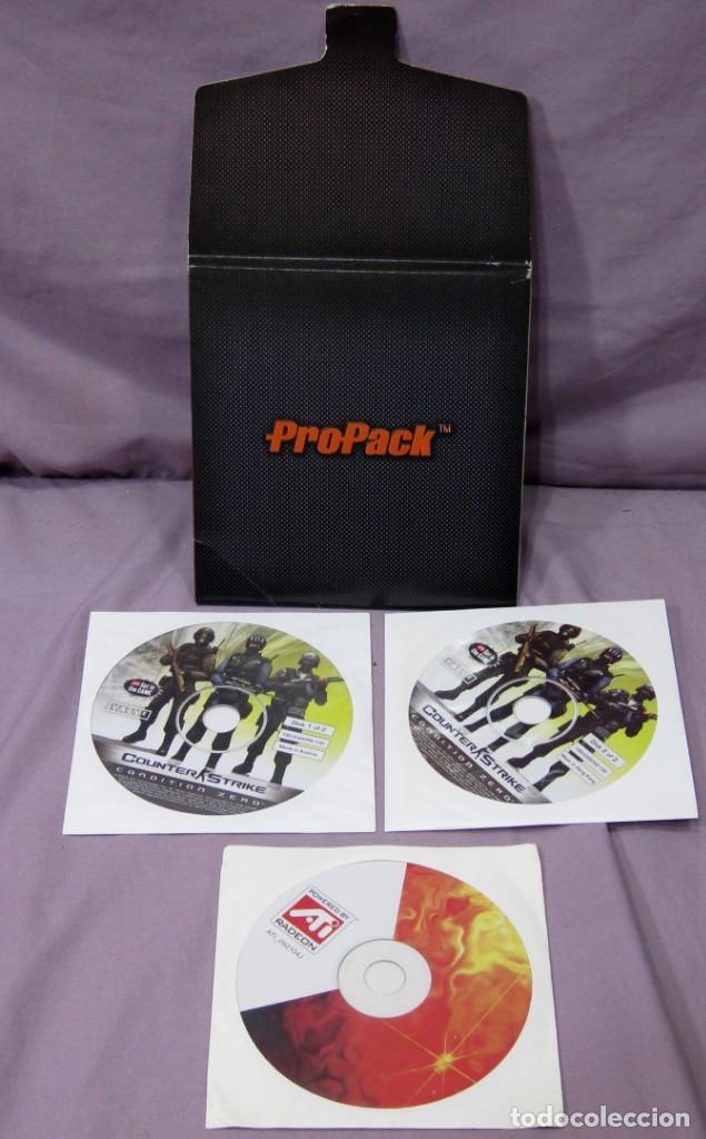 Videojuegos y consolas: ProPack Videojuego PC, COUNTER STRIKE, Condition Zero, 2 CD + CD ATI - Foto 2