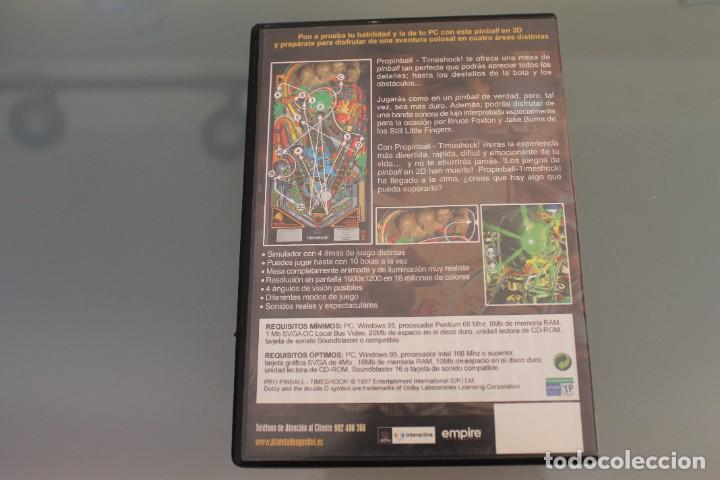 Videojuegos y consolas: TIMESHOCK PRO PINBALL JUEGO PC - Foto 3