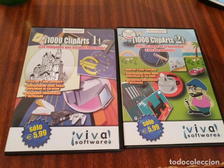 Videojuegos y consolas: 1000 CLIPARTS 1 Y 2 - Foto 1