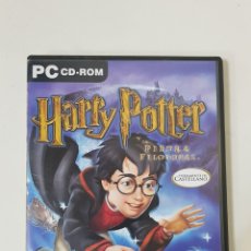 Videojuegos y Consolas: HARRY POTTER Y LA PIEDRA FILOSOFAL / EA GAMES / TOTALMENTE EN CASTELLANO / JUEGO PC CD-ROM