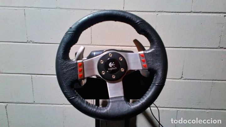 volante logitech g27 racing wheel completo con - Comprar Videojuegos de segunda mano en todocoleccion - 329942613
