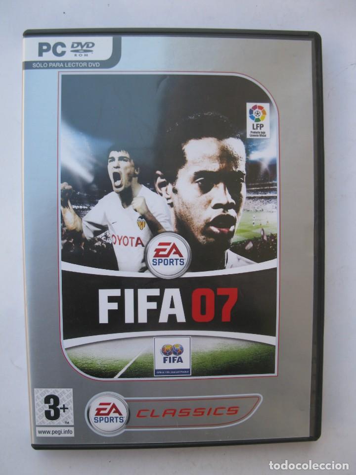 Videojuegos y consolas: FIFA 07 - JUEGO PARA PC - CON MANUAL DE INSTRUCCIONES. - Foto 1
