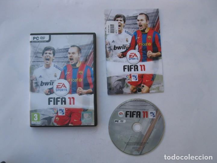Videojuegos y consolas: FIFA 11 - JUEGO PARA PC - CON MANUAL DE INSTRUCCIONES. - Foto 2