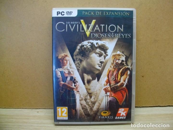 Videojuegos y consolas: Civilization 5 : Dioses Y Reyes PACK de EXPANSION JUEGO de PC - Foto 1