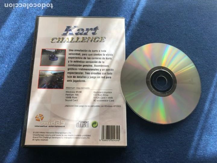 Videojuegos y consolas: KART CHALLENGE PC CD ROM MIDAS KREATEN - Foto 2