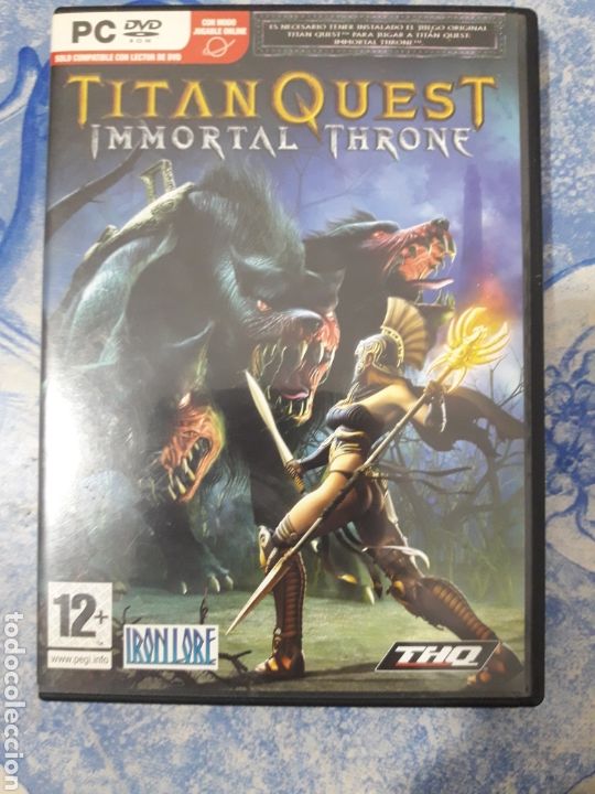 Videojuegos y consolas: TITAN QUEST IMMORTAL THRONE - Foto 1
