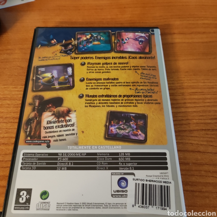 Videojuegos y consolas: RAYMAN 3 PC - Foto 3