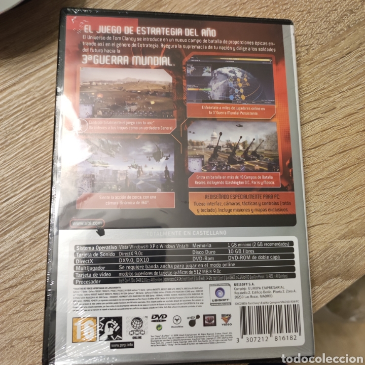 Videojuegos y consolas: Juego pc ENDWAR Tom Clancys Precintado - Foto 2