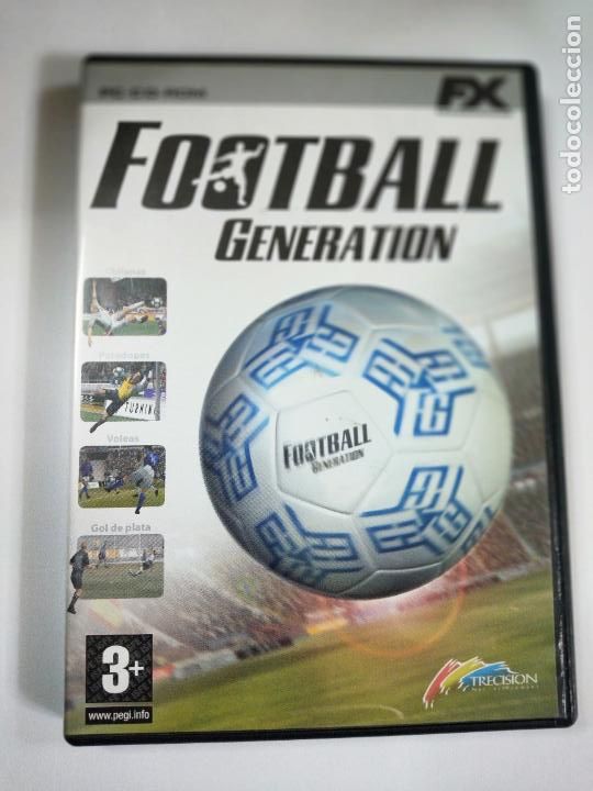 Videojuegos y consolas: FOOTBALL GENERATION PC. CD-ROM - Foto 1
