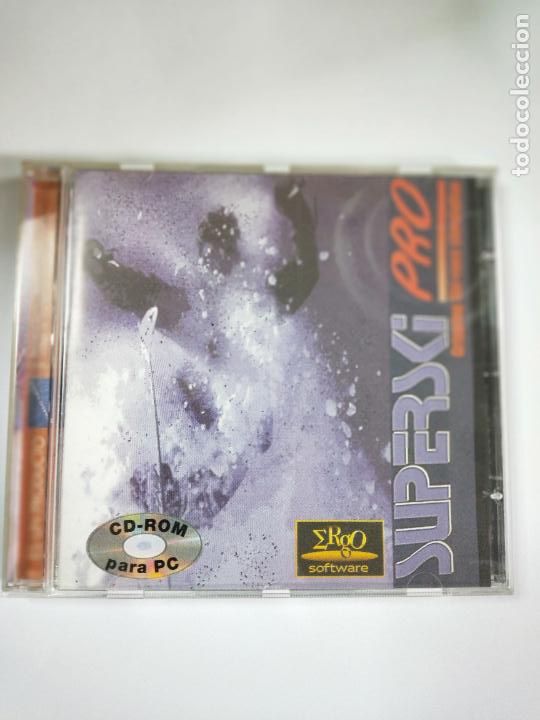 Videojuegos y consolas: SUPERSKI PRO GRIPPING SKI-RACE SIMULATION. CD-ROM PARA PC. - Foto 1
