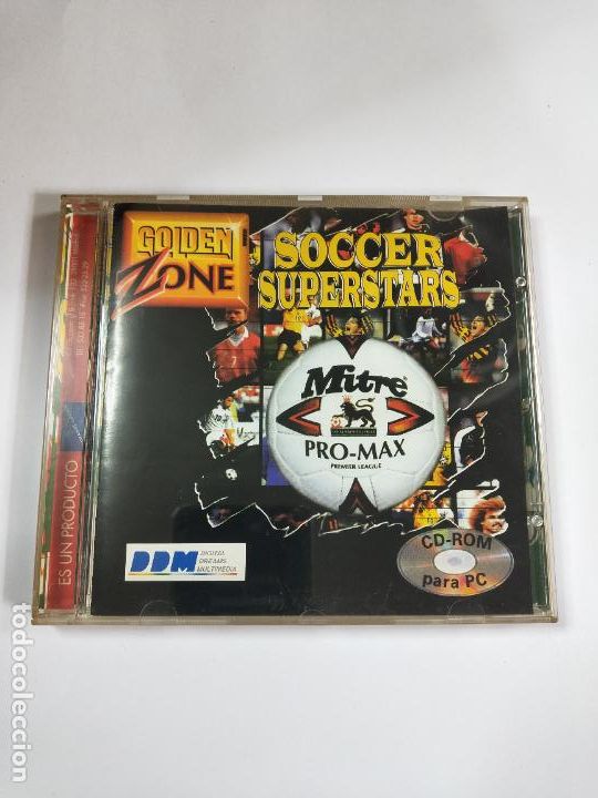 Videojuegos y consolas: SOCCER SUPERSTARS. CD-ROM PARA PC. - Foto 1