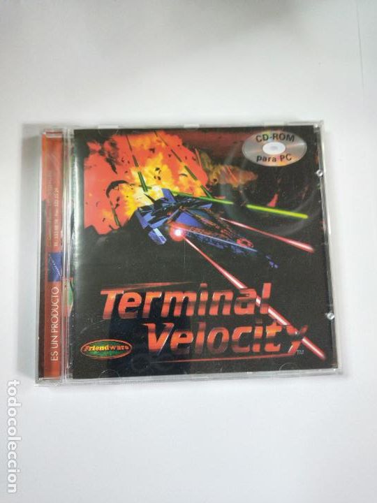 Videojuegos y consolas: TERMINAL VELOCITY. CD-ROM PARA PC. - Foto 1