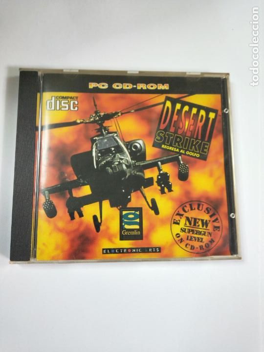 Videojuegos y consolas: DESERT STRIKE. REGRESA AL GOLFO.CD-ROM PARA PC. - Foto 1