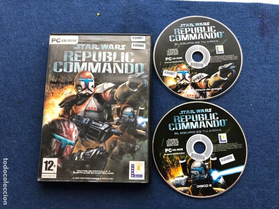 Videojuegos y consolas: STAR WARS REPUBLIC COMMANDO - PC CD KREATEN - Foto 1