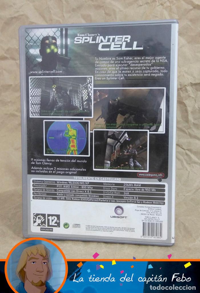 Videojuegos y consolas: Splinter Cell para pc, cuatro discos - Foto 3