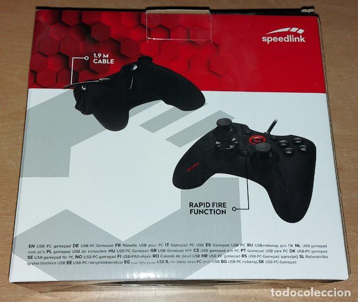 Videojuegos y consolas: XEOX GAMEPAD PC USB SPEEDLINK - Foto 2