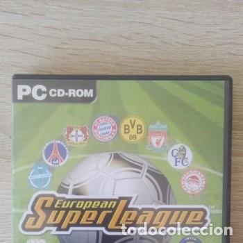 Videojuegos y consolas: EUROPEAN SUPERLEAGUE-PC CD ROM-VIRGIN INTERACTIVE-A&Ntilde;O 2000. - Foto 1