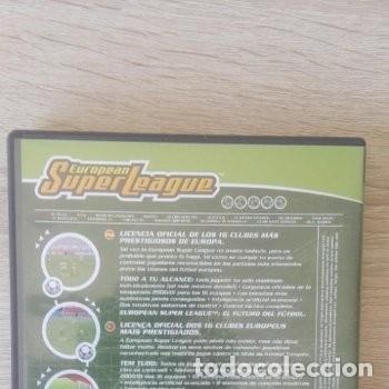 Videojuegos y consolas: EUROPEAN SUPERLEAGUE-PC CD ROM-VIRGIN INTERACTIVE-A&Ntilde;O 2000. - Foto 3