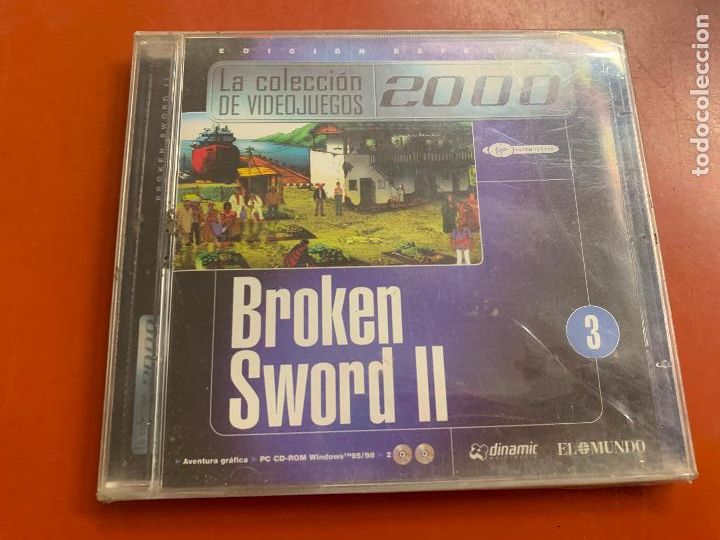 Videojuegos y consolas: BROKEN SWORD II. juego de PC CD-ROM. sin estrenar. precintado - Foto 1