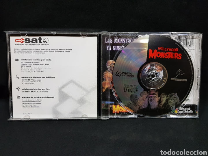 Videojuegos y consolas: Juego PC CD-ROM Hollywood Monsters Dynamic Multimedia P&eacute;ndulo Studios - Foto 3