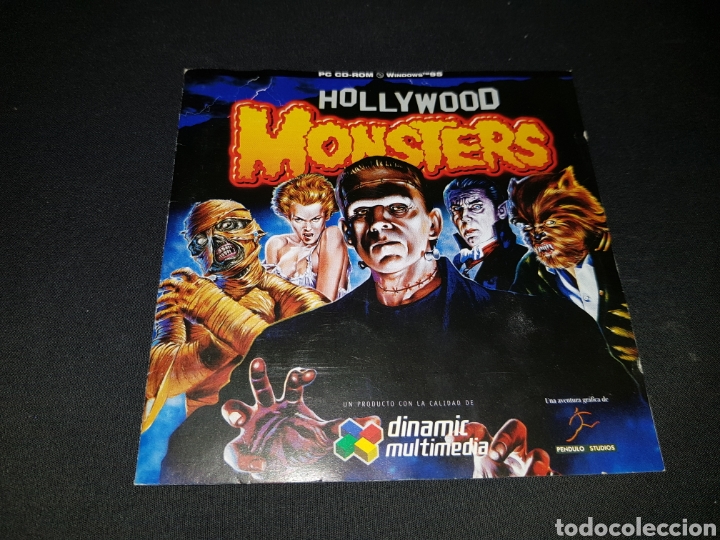 Videojuegos y consolas: Juego PC CD-ROM Hollywood Monsters Dynamic Multimedia P&eacute;ndulo Studios - Foto 6