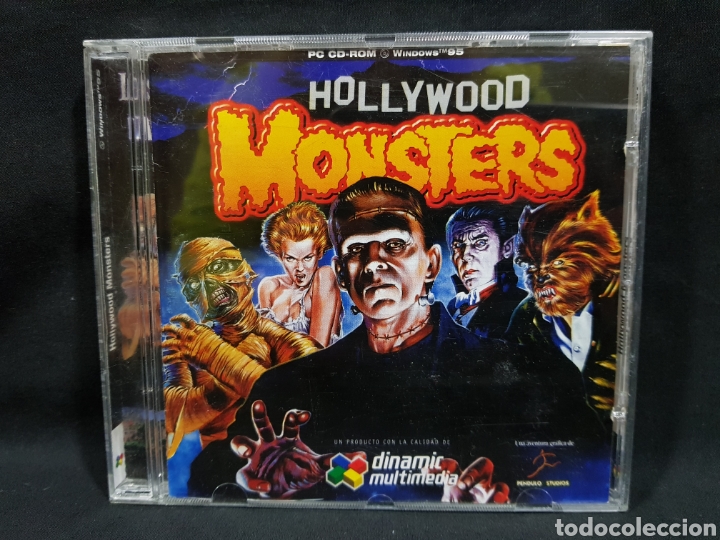 Videojuegos y consolas: Juego PC CD-ROM Hollywood Monsters Dynamic Multimedia P&eacute;ndulo Studios - Foto 1
