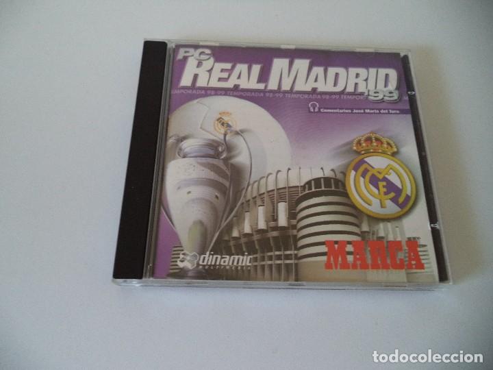Videojuegos y consolas: Simulador de Juego para PC REAL MADRID 99 MARCA DINAMIC MULTIMEDIA. - Foto 1