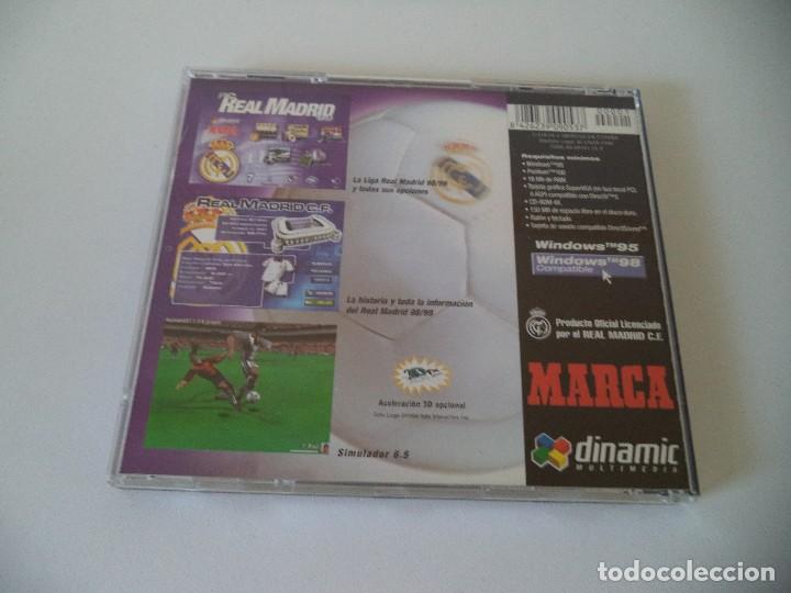 Videojuegos y consolas: Simulador de Juego para PC REAL MADRID 99 MARCA DINAMIC MULTIMEDIA. - Foto 3