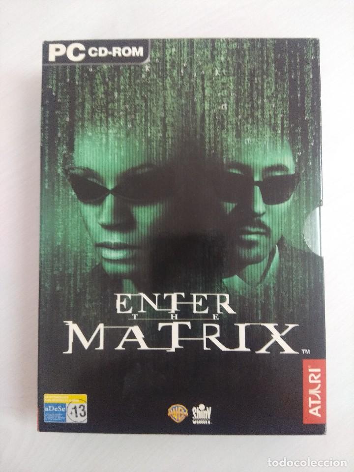 Videojuegos y consolas: ENTER THE MATRIX/PC ATARI. - Foto 1