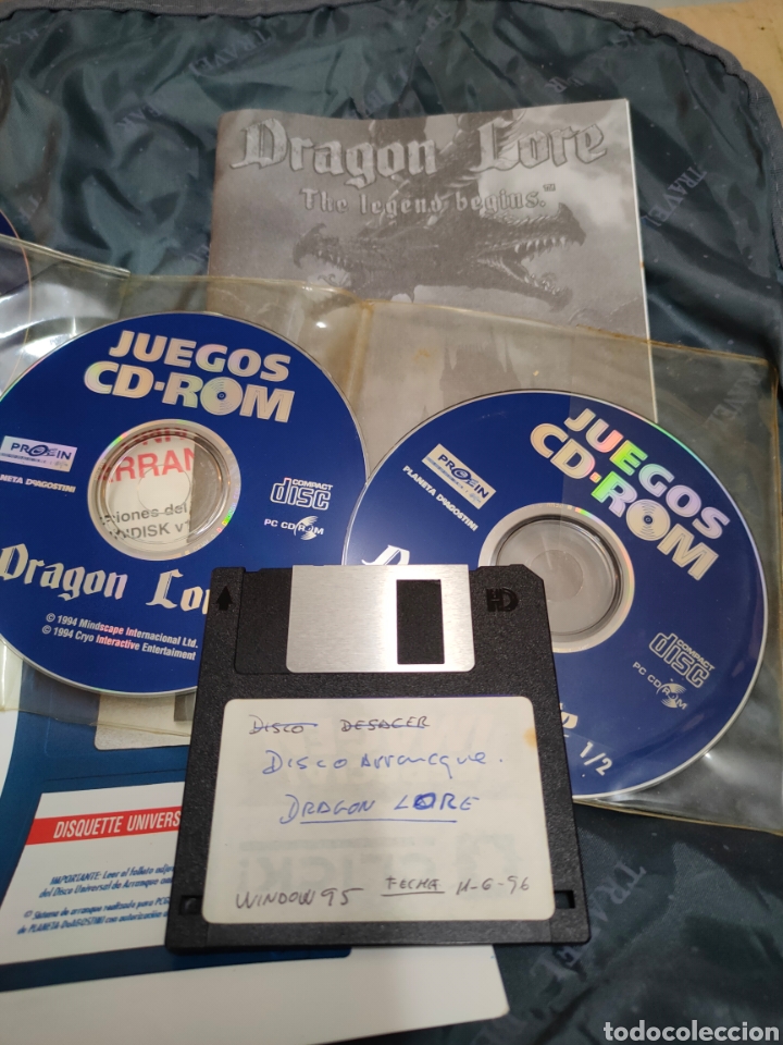 Videojuegos y consolas: Juego Dragon Lore a&ntilde;o 1996 cdrom - Foto 1