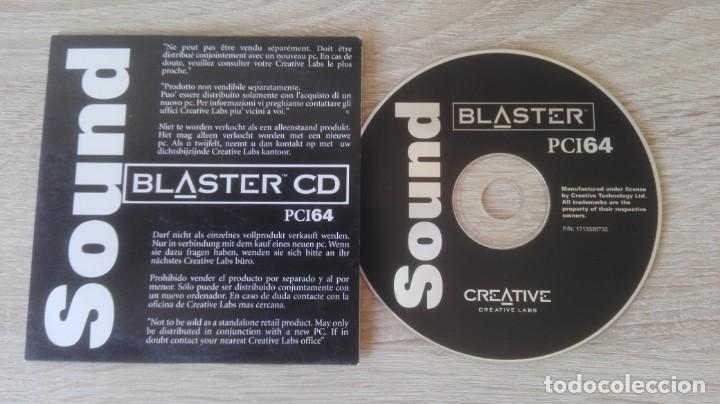 Videojuegos y consolas: CREATIVE SOUND BLASTER PCI 64 CD - PC CD ROM - CREATIVE TECHNOLOGY LTD. - A&Ntilde;O 1997. - Foto 3