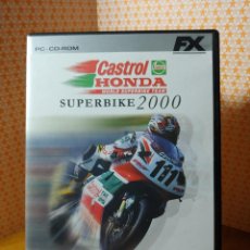 Videojuegos y Consolas: JUEGO PC CASTROL HONDA SUPERBIKE 2000. Lote 338412743