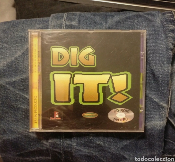 Videojuegos y consolas: Dig It! PC Game Pixel Painters 1996 Friendwars - Foto 1
