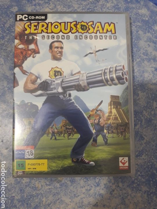Videojuegos y consolas: SERIOUS SAM THE SECOND ENCOUNTER PC PAL ESP - Foto 1