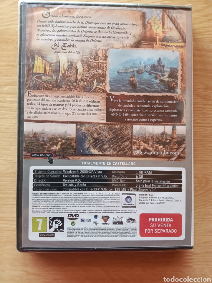 Videojuegos y consolas: PC DVD ROM ANNO 1404 - Foto 3