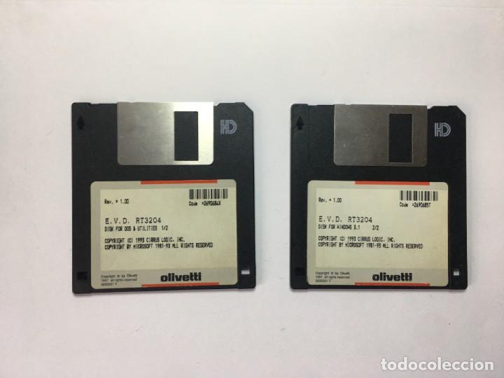 Videojuegos y consolas: PC - E.V.D. RT3204 - DISCOS OLIVETTI - DOS Y UTILIDADES Y WINDONS 3.1 - Foto 1