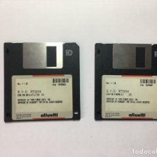Videojuegos y Consolas: PC - E.V.D. RT3204 - DISCOS OLIVETTI - DOS Y UTILIDADES Y WINDONS 3.1. Lote 340508903